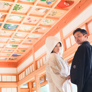 ハートの窓が人気の京都正寿院の天井画