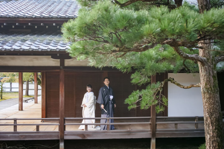 世界遺産の御室仁和寺で前撮りができる贅沢な京都和装前撮り