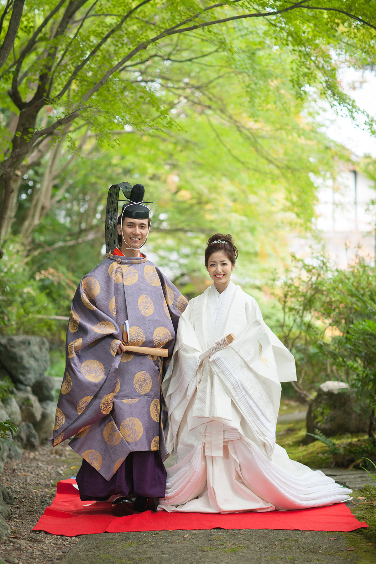 白無垢の十二単