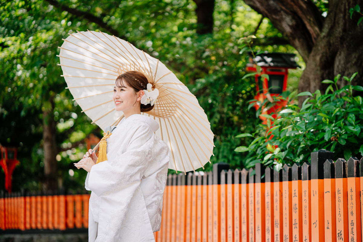 京都和装前撮りは祇園が安い