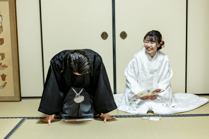 京都和装前撮りで人気の新日吉神宮は和室で撮影できる