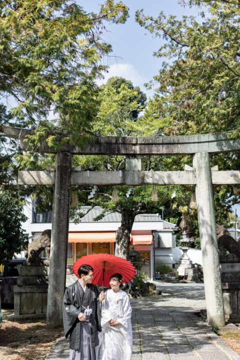 新日吉神宮は京都和装前撮りで知る人ぞ知る神社