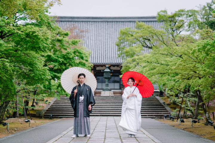 世界遺産・御室仁和寺での京都和装前撮り
