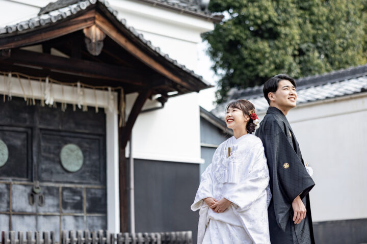 新日吉神宮の境内は無料で京都前撮りができる