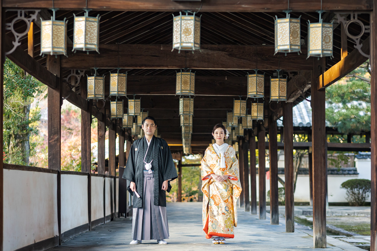 京都のお寺で安く和装前撮りするのは萬福寺がおすすめです