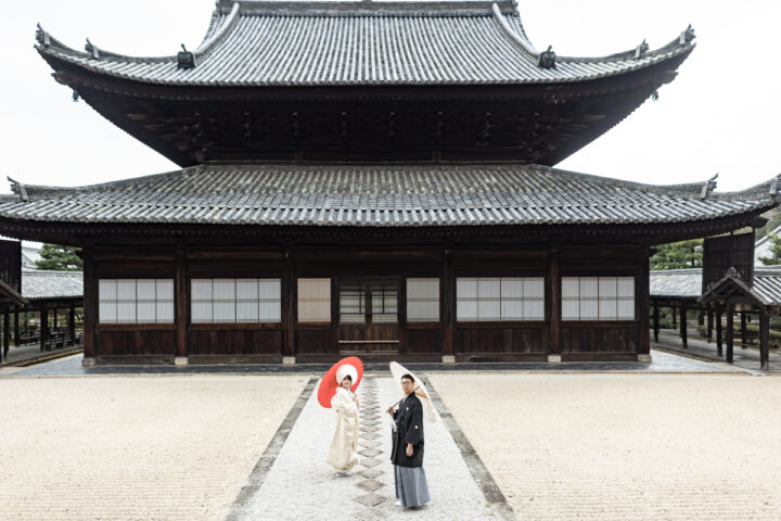 京都の萬福寺は和装前撮り・フォトウェディングのおすすめロケーション