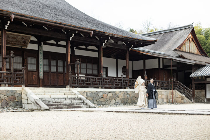 京都の萬福寺は和装前撮り・フォトウェディングで人気ロケーション