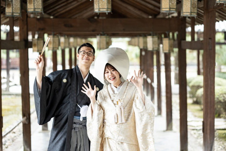 京都の萬福寺で和装前撮り・フォトウェディングは白無垢がおすすめ