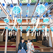 正寿院前撮りの風鈴祭り