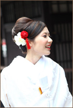 京都和装前撮り・フォトウェディングのヘアスタイル